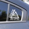 Gracie Triangle Car Window Decal Photo 1